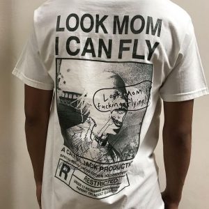 Look Mum I Can Fly Tees – White